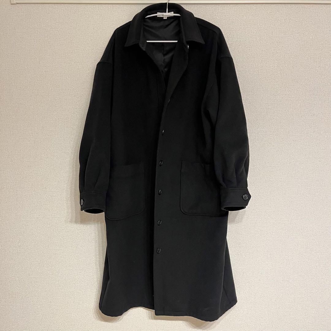 moussy マウジー　コート　黒
