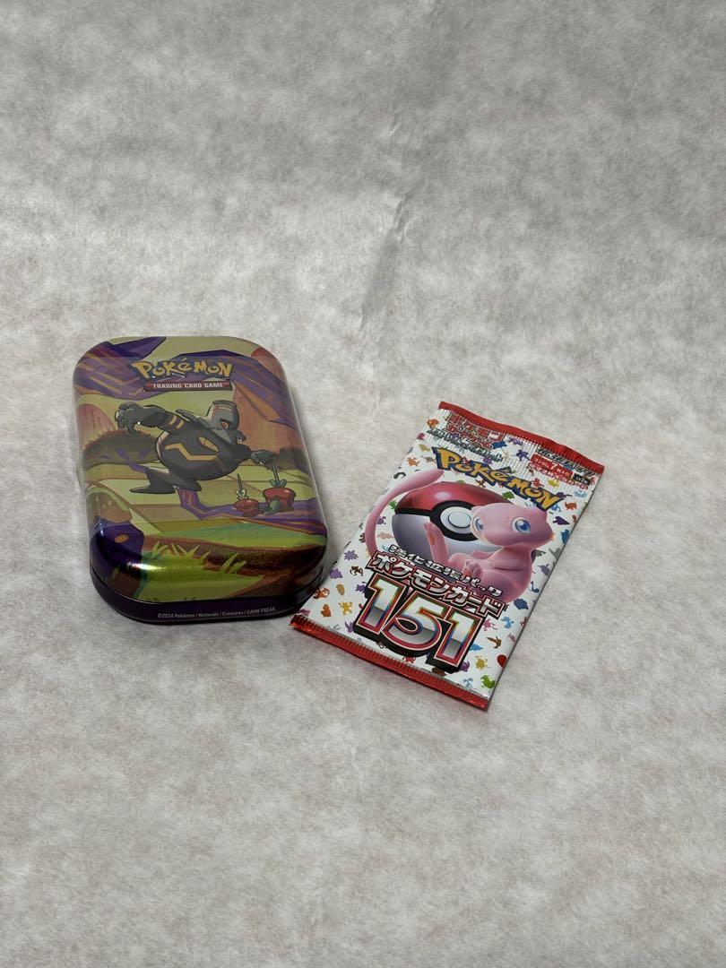 [未開封] ポケモンカードゲーム 151 海外ミニポケ缶セット