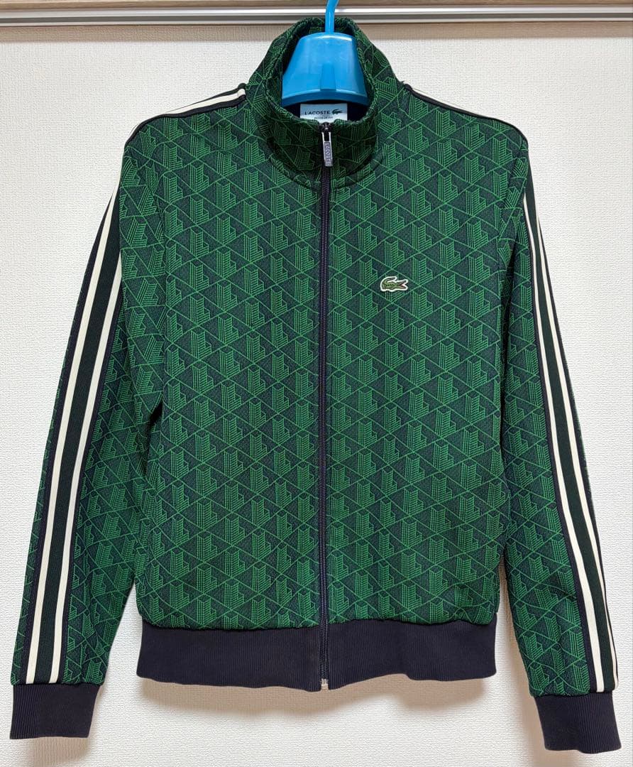 LACOSTE ラコステ トラックジャケット 緑 SサイズS LACOSTE
