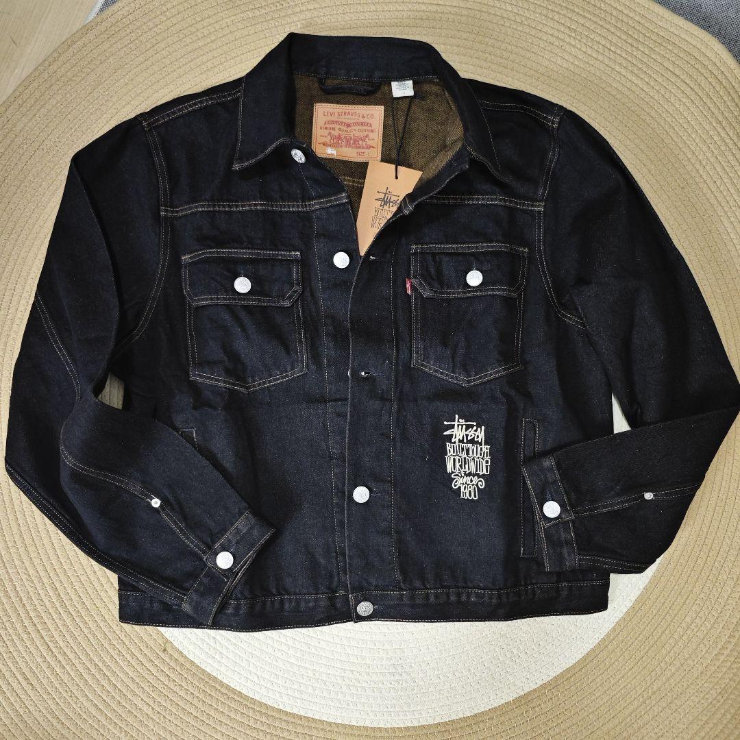 Stussy x levi’s crispy rinse Jacket