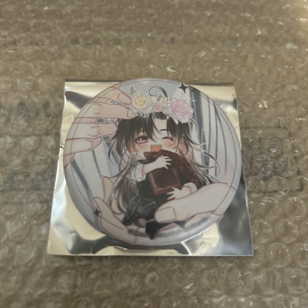 魔道祖師 漫画 コラボカフェ本舗 BLANC マット 缶バッジ 忘羨