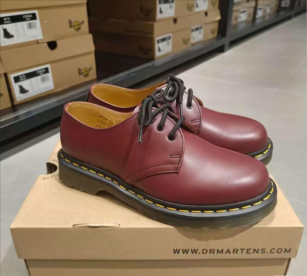 新品 Dr.Martens 1461 カジュアルシューズ ワインレッド 男女兼用