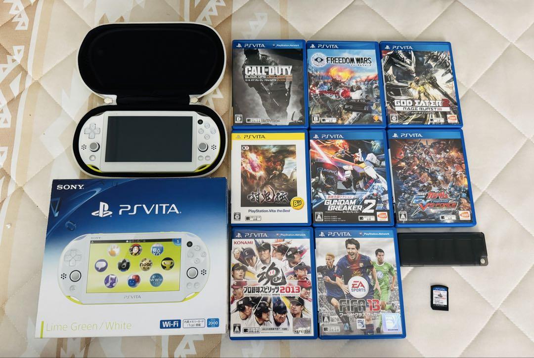 PSVita＆ソフトセット Amazon.com: PlayStation Vita Wi-Fi model Onigara Black (PCHJ