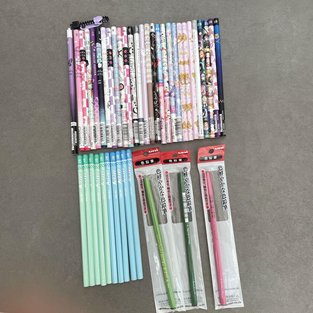 文房具「柄鉛筆」色鉛筆など