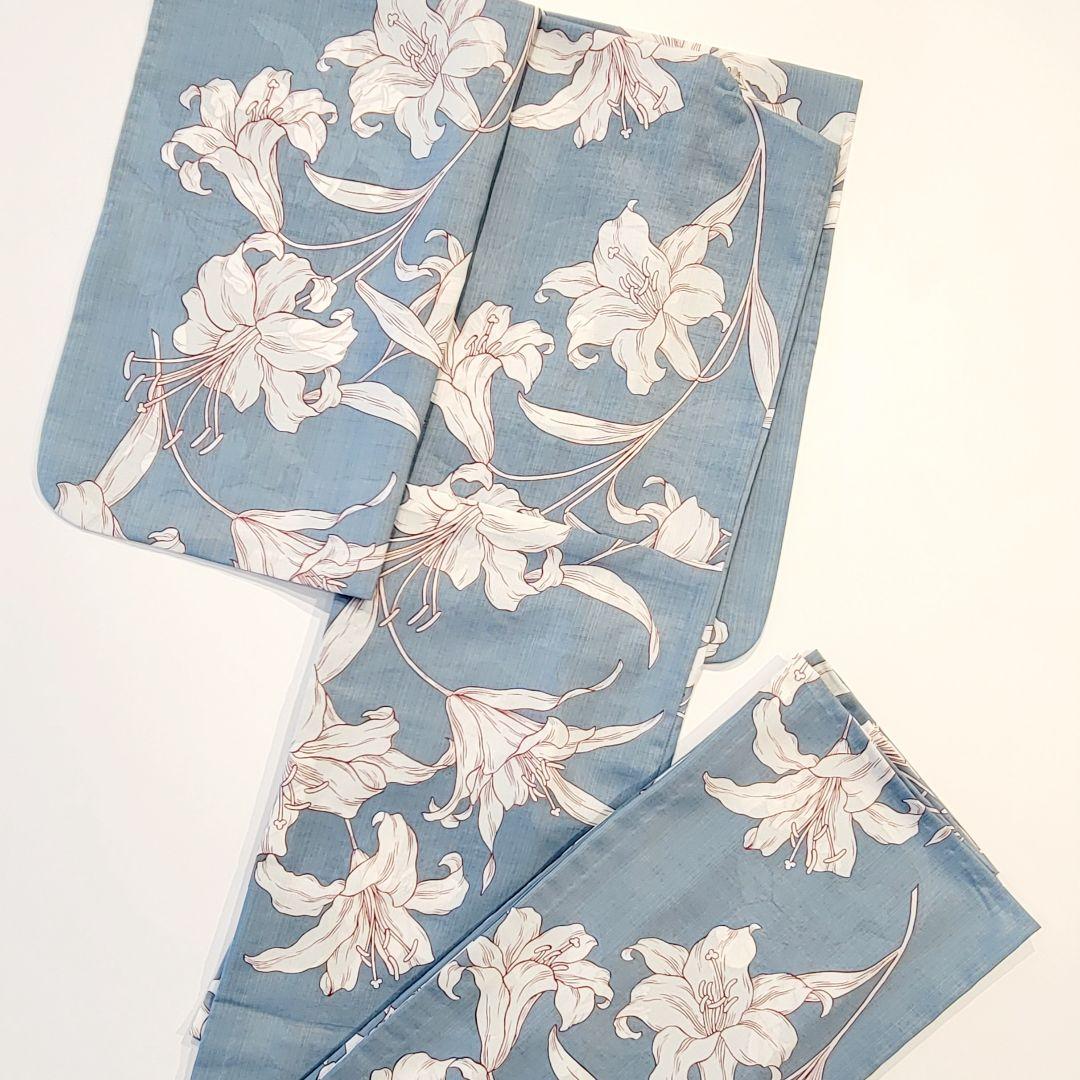 新品【撫松庵】セオα 洗える着物