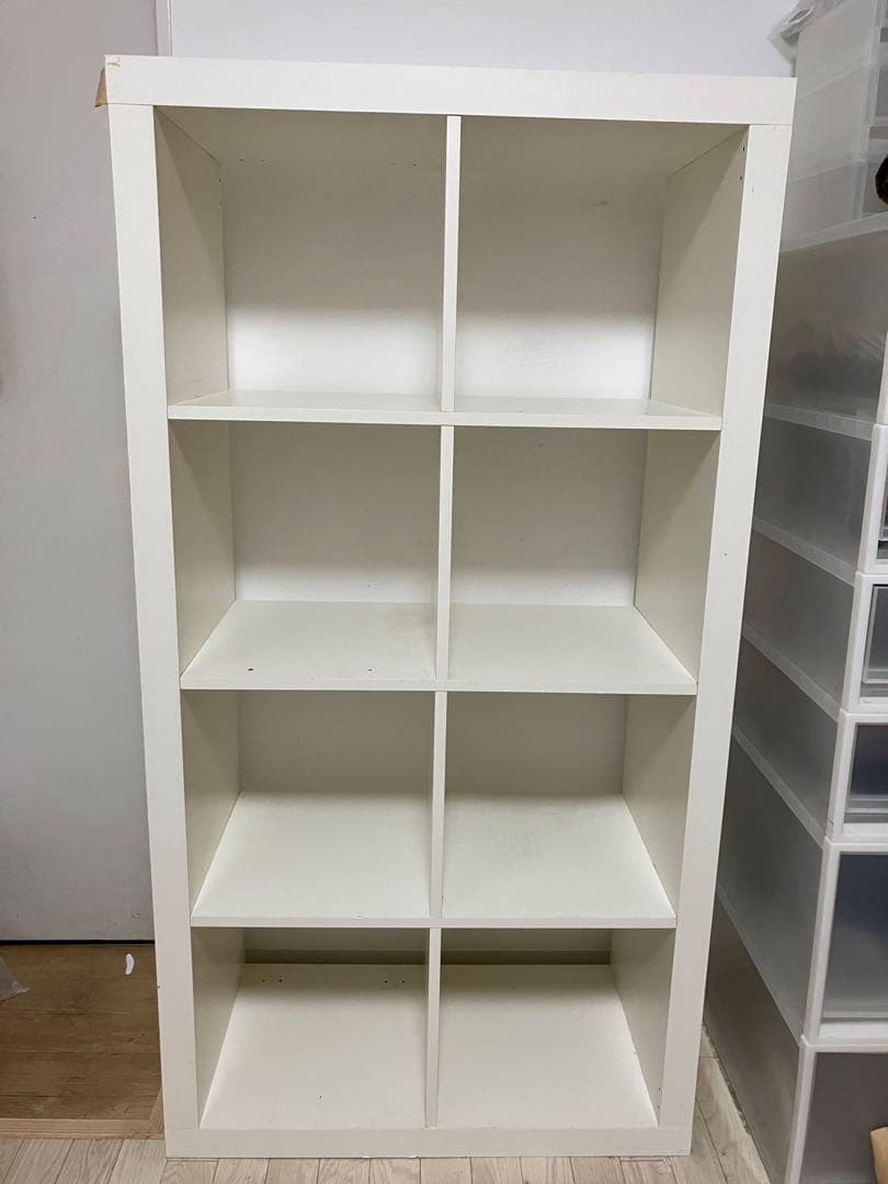 【直接受け渡しまたは梱包・発送たのメル便のみ】木製本棚・木製ラック・ウッドラック