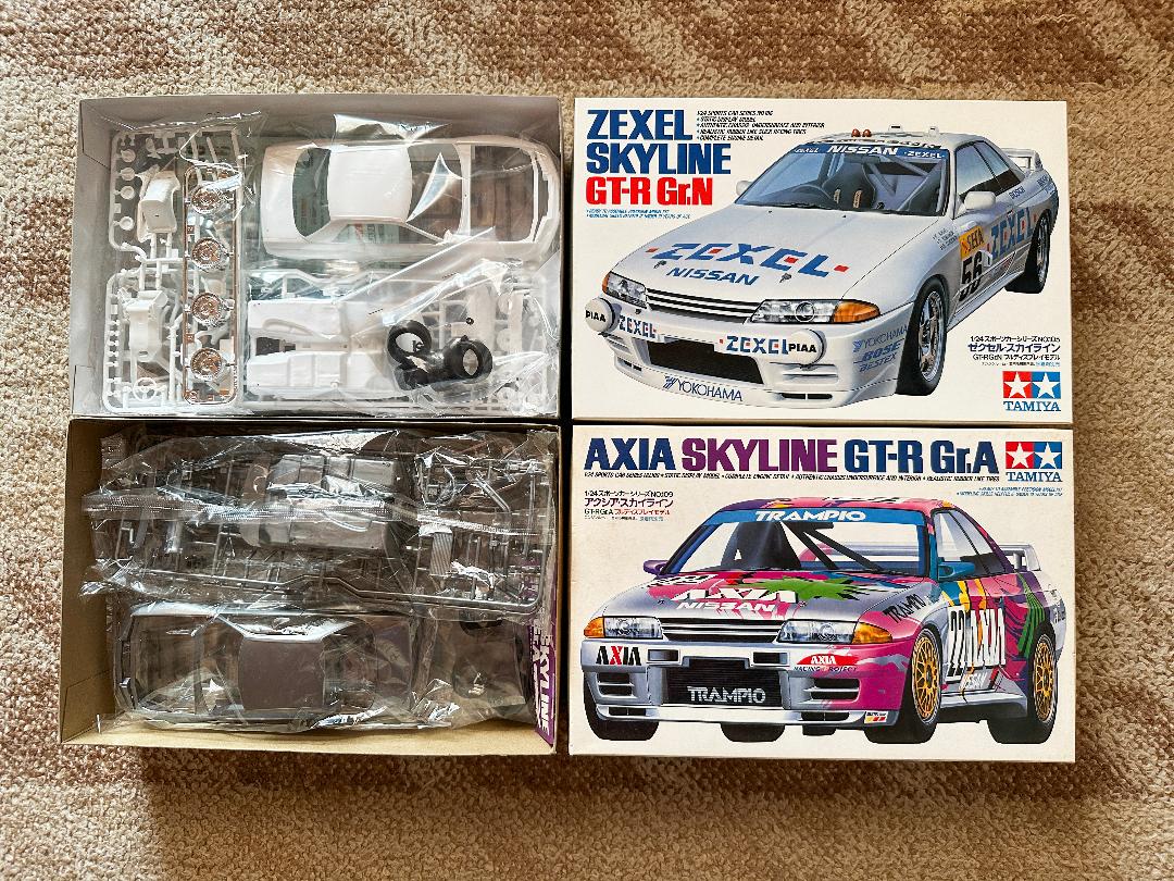 ■タミヤ 1/24 スポーツカーシリーズ 2台（GT-R ）