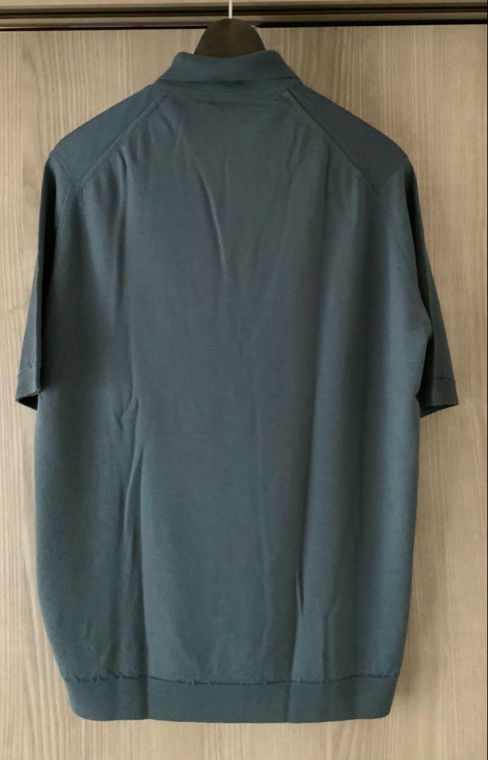 JOHN SMEDLEY ジョンスメドレー　ダークグレー ポロシャツ Lサイズ