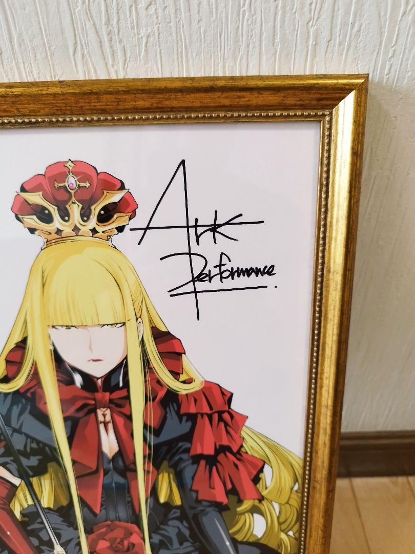 蒼き鋼のアルペジオ コンゴウ　複製原画　直筆サイン入り