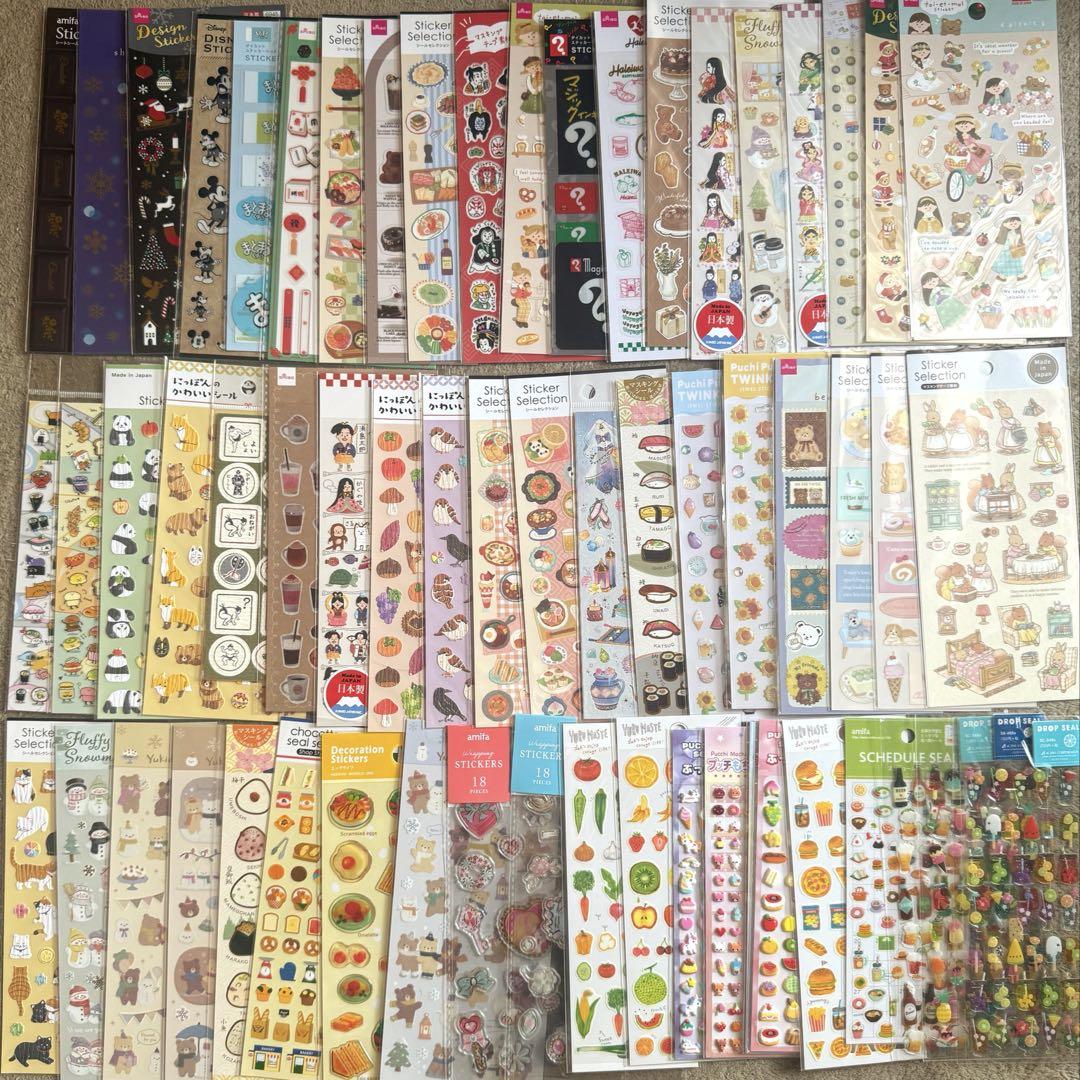 シートシール60種【まとめ売り】