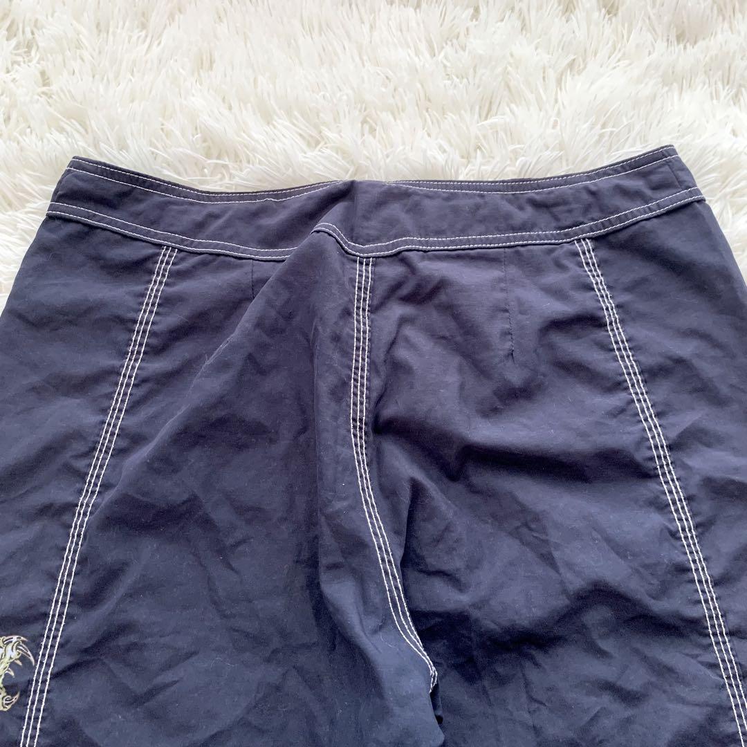 レア】old stussy 龍 USA製 スイム ショーツ ショートパンツ L
