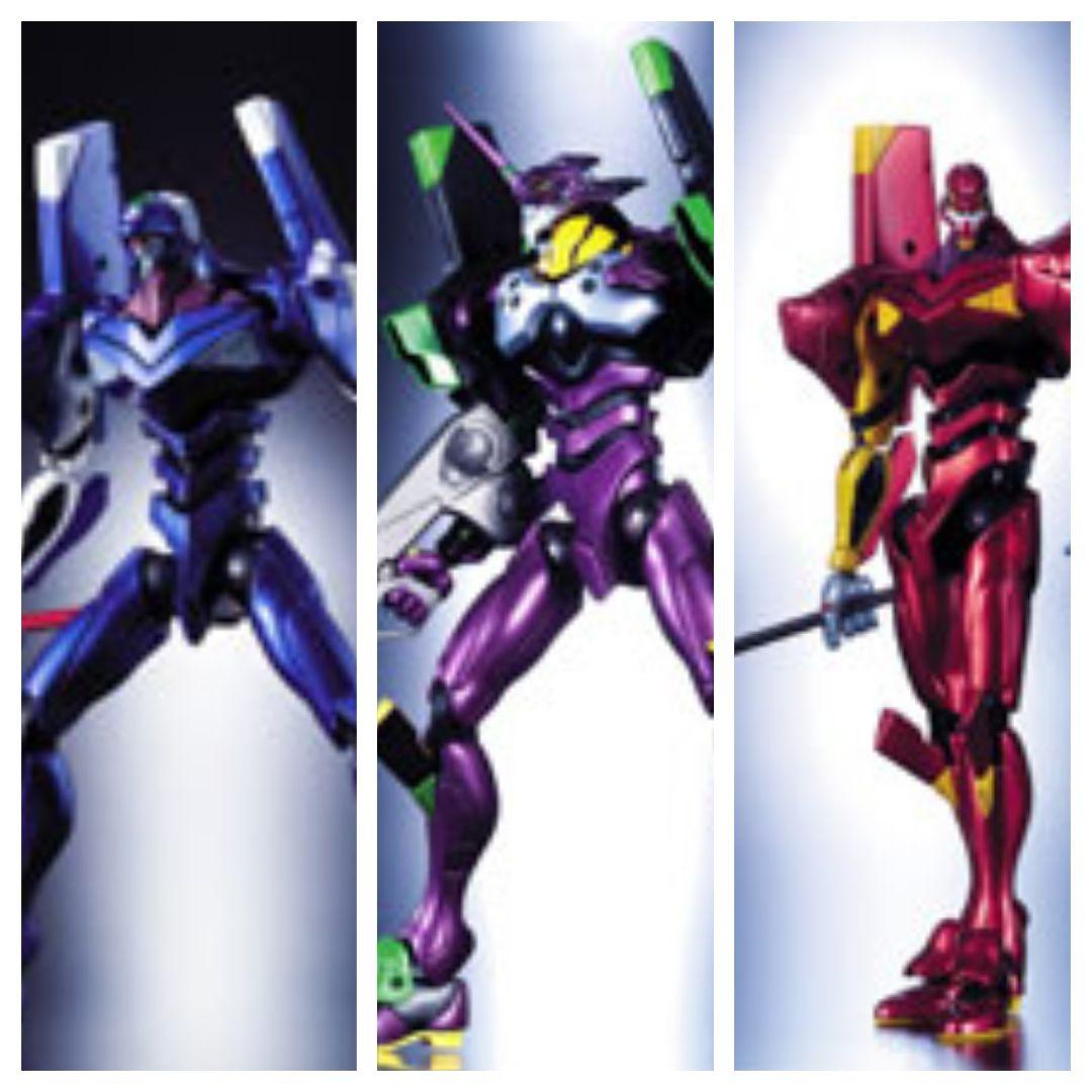 超合金魂 エヴァンゲリオン零号機 初号機 弐号機 セット 公式正規販売