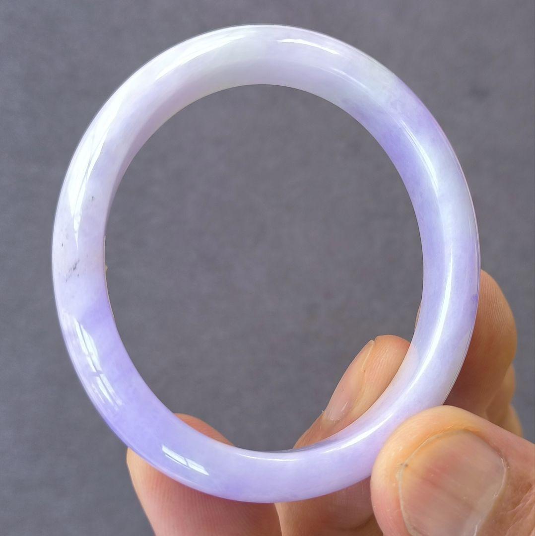 ミャンマー産ラベンダー貴妃バングル