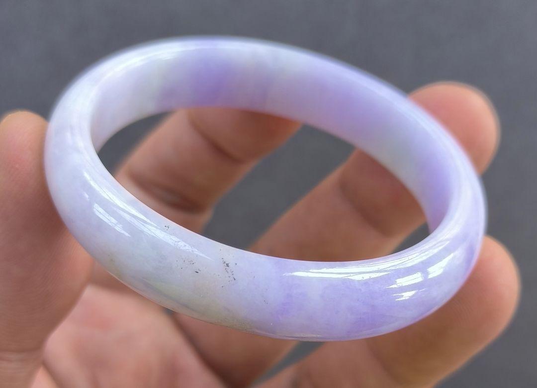 ミャンマー産ラベンダー貴妃バングル