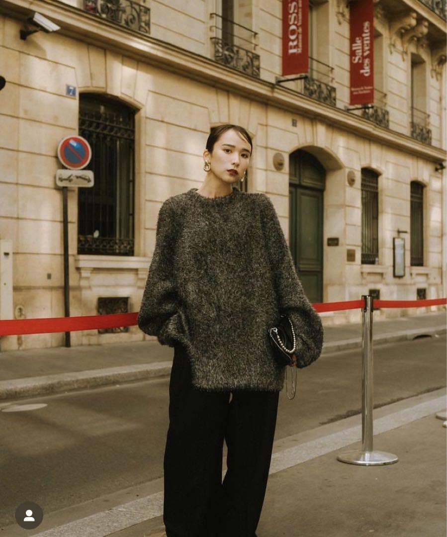 【Knuth Marf 】accent knit pullover