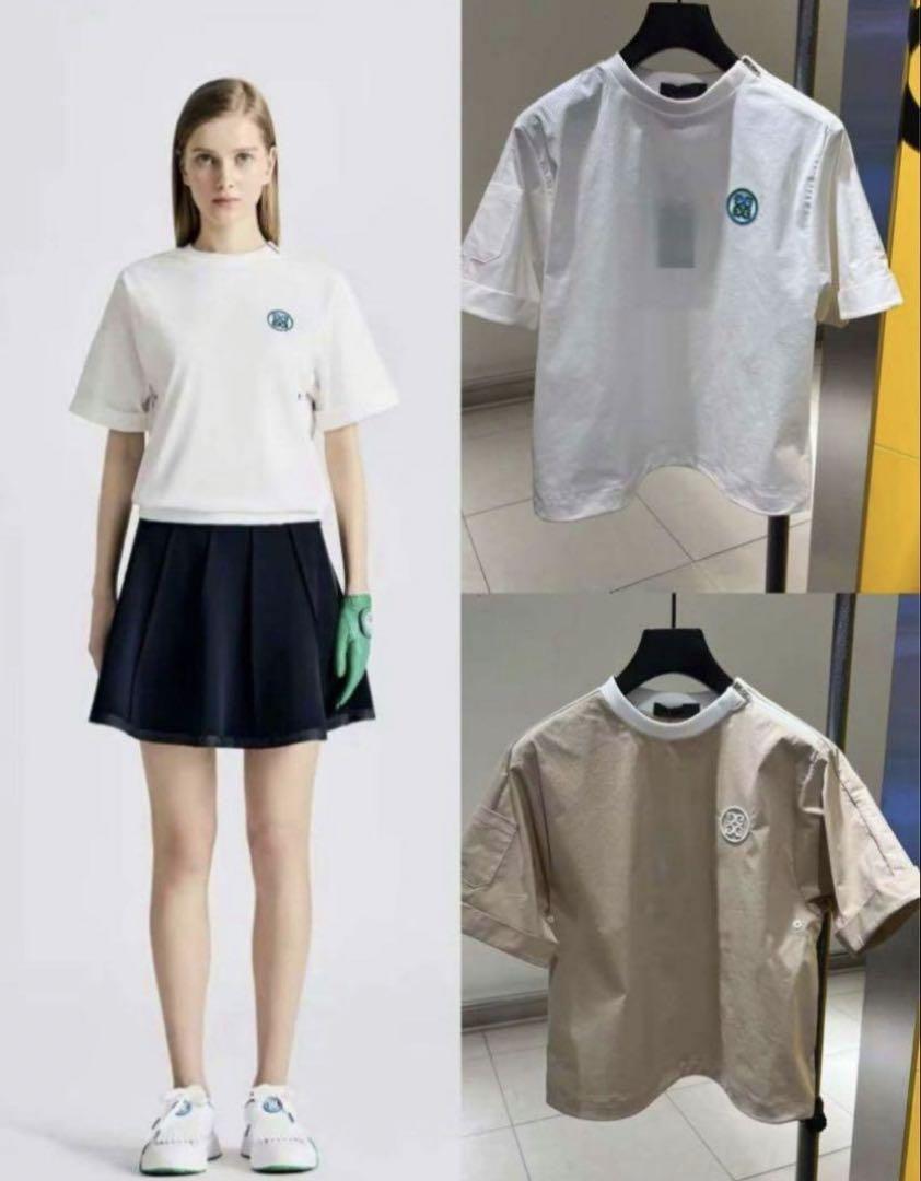 g/fore ジーフォア ゴルフ ウェア レディース Tシャツ トップス 半袖