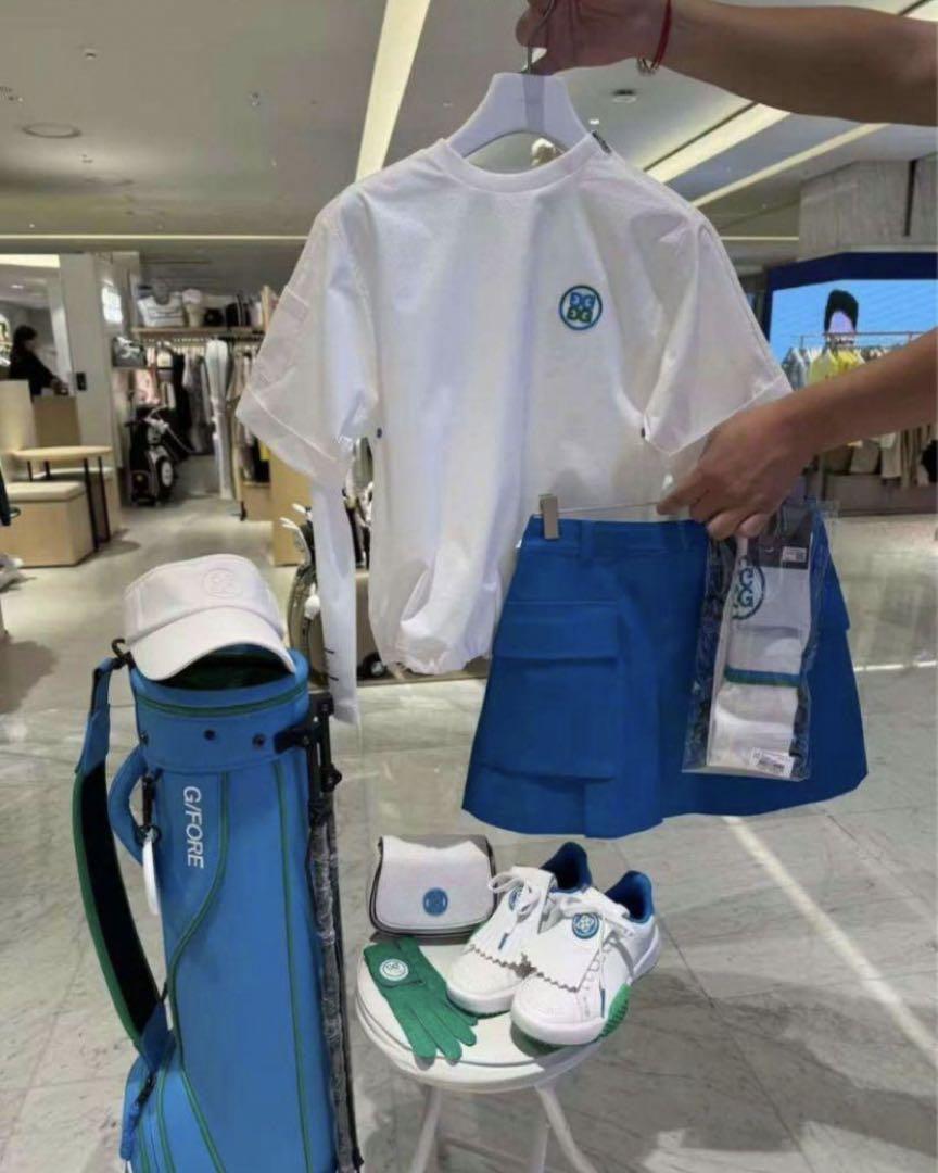 g/fore ジーフォア ゴルフ ウェア レディース Tシャツ トップス 半袖