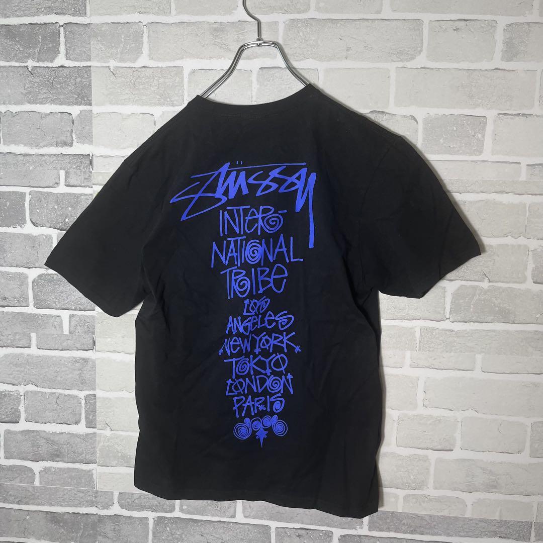 美品】23ss Stussy Tribe Stack Tee ブラック M - メルカリ