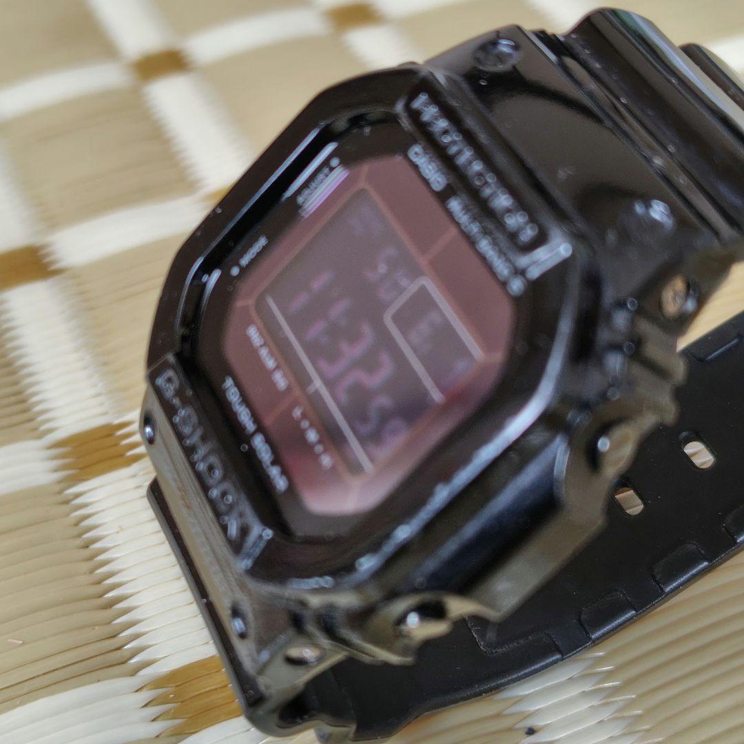 CASIO G-SHOCK GW-M5610BB グロッシー 電波ソーラー