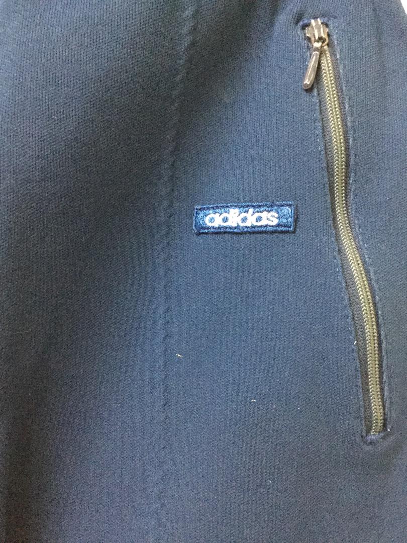 adidas DESCENTE　スリーライン　紺×グレー　２