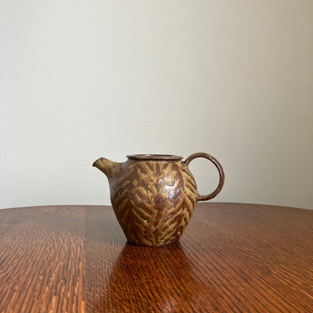 城進 鉄絵 ポット