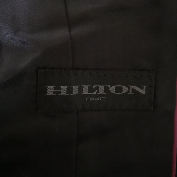 新品最新品 HILTON シルク ストライプ 黒 fIXMq-m53866292287 ヒルトン レディース スーツ3点セット 驚きの破格値2022