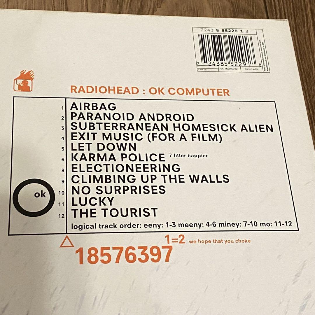 【未使用？】RADIOHEAD OK COMPUTER レコード UK盤