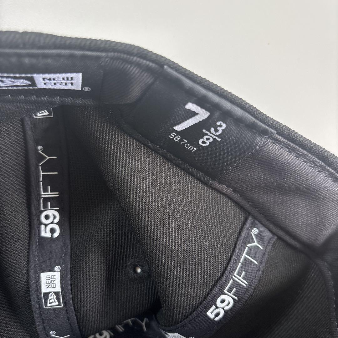 クーティー　New Era 59FIFTY ブラック キャップ 7 3/8