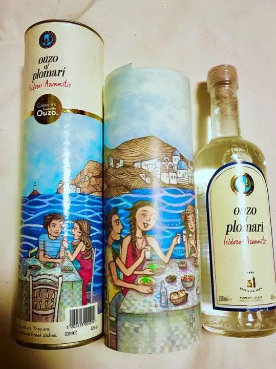 ウーゾ(ouzo)ギリシャ サントリーニ島のお酒
