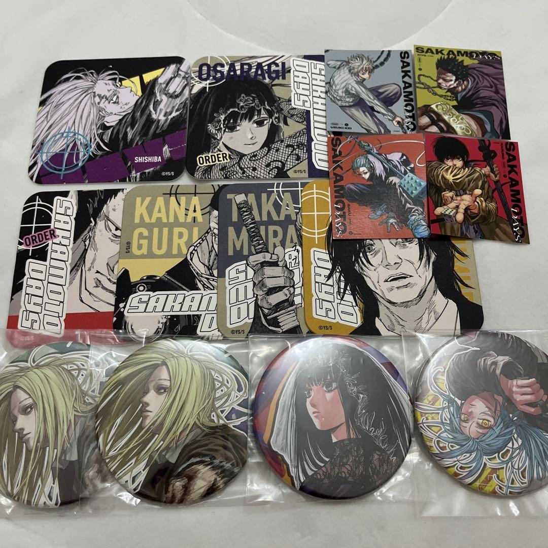 サカモトデイズ 原作 コレクション缶バッジ アートコースター SAKAMOTO DAYS コレクション缶バッジ アートコースター - メルカリ