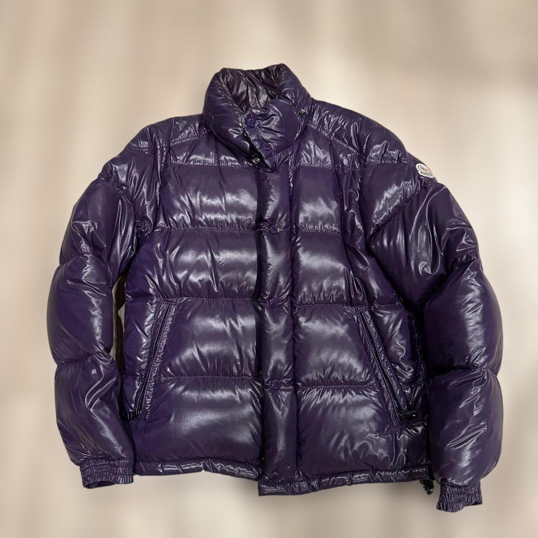 土日特価　MONCLER EVER パープル ダウンジャケット　0サイズ