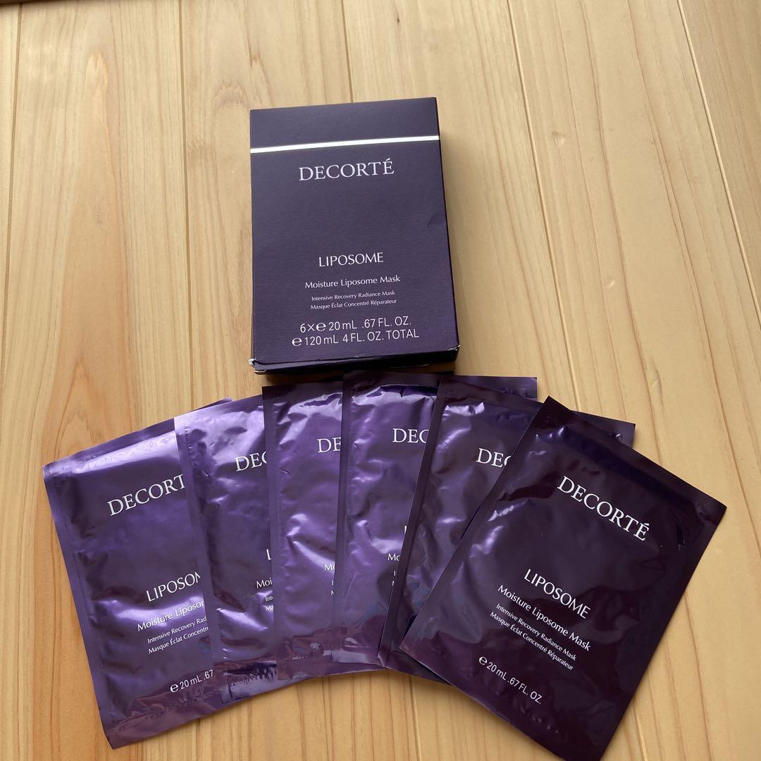DECORTÉ LIPOSOME Moisture Mask 20ml×6枚入