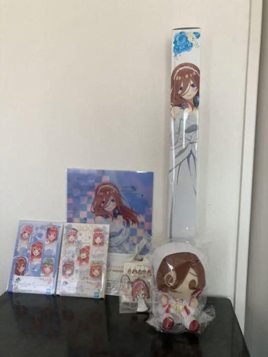 一番くじ 五等分の花嫁 〜君との出逢い〜 中野三玖コンプリートセット