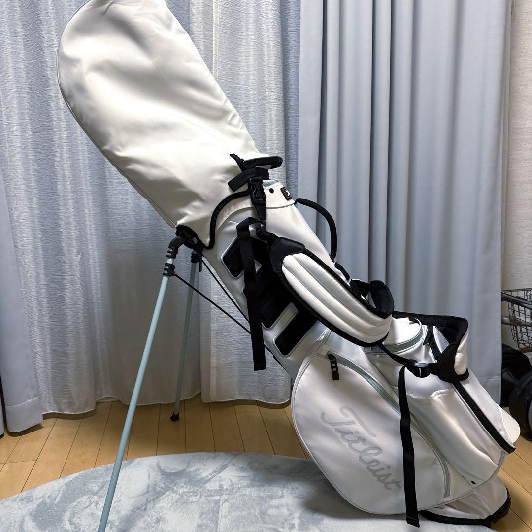 Titleist ゴルフバッグ ホワイト×ミントグリーン