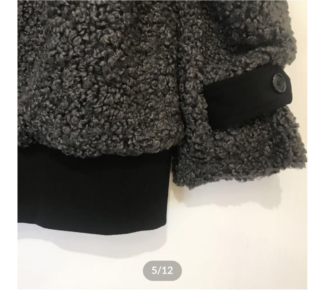 malla ボアジップアッププルゾン
