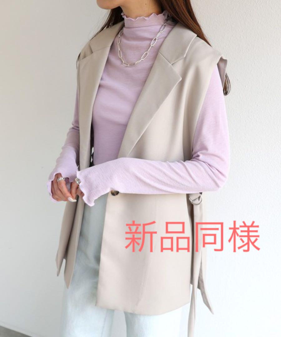 アンドミー●サイドオープンブレザーベスト