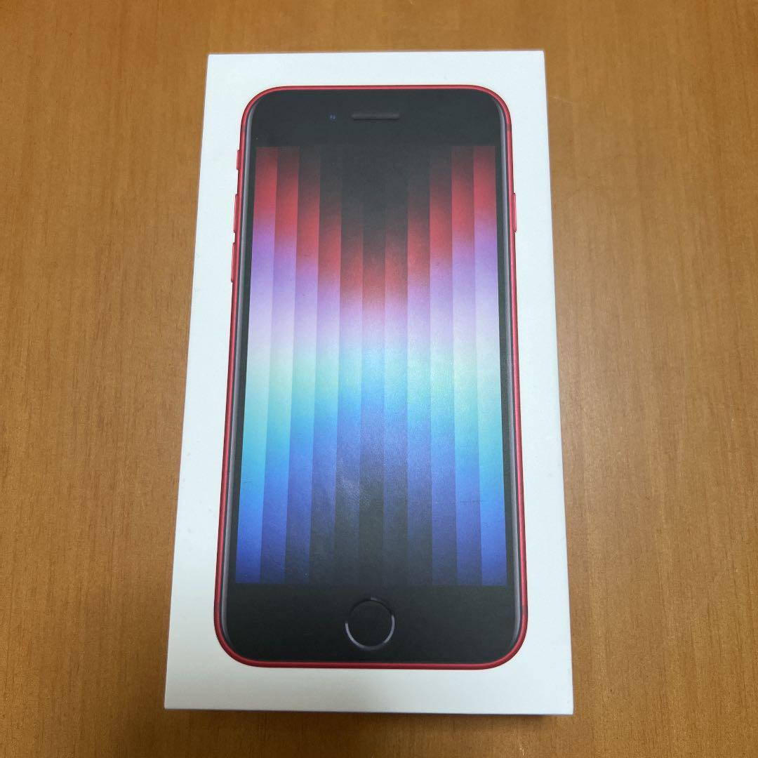 豪華で新しい iPhone SE 第3世代 Red 64GB - スマートフォン本体 豪華で新しい iPhone SE 第3世代 Red 64GB - スマートフォン本体