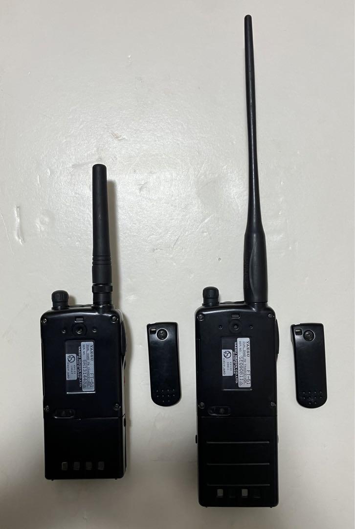 YAESU デュアルバンド FT-51 動作品と部品取り品 2台 アマチュア無線