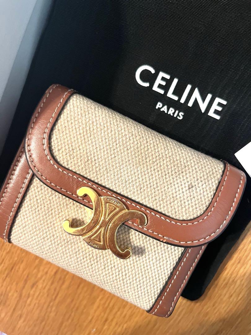 CELINE スモール フラップウォレット トリオンフ