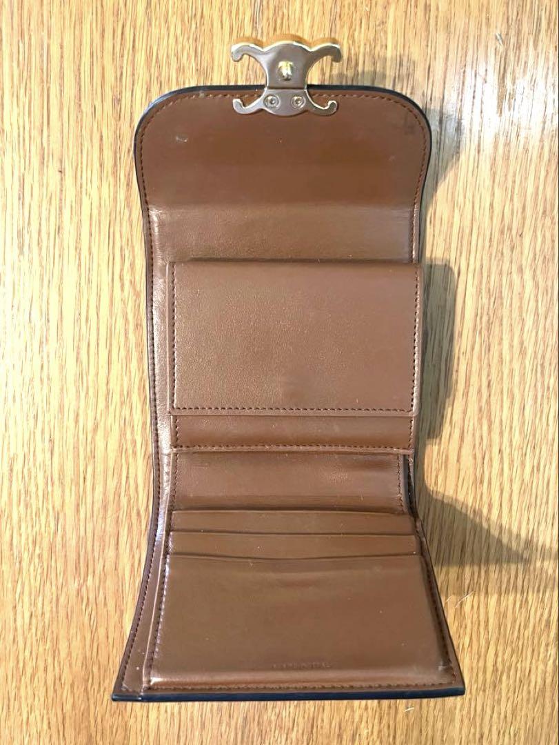 CELINE スモール フラップウォレット トリオンフ