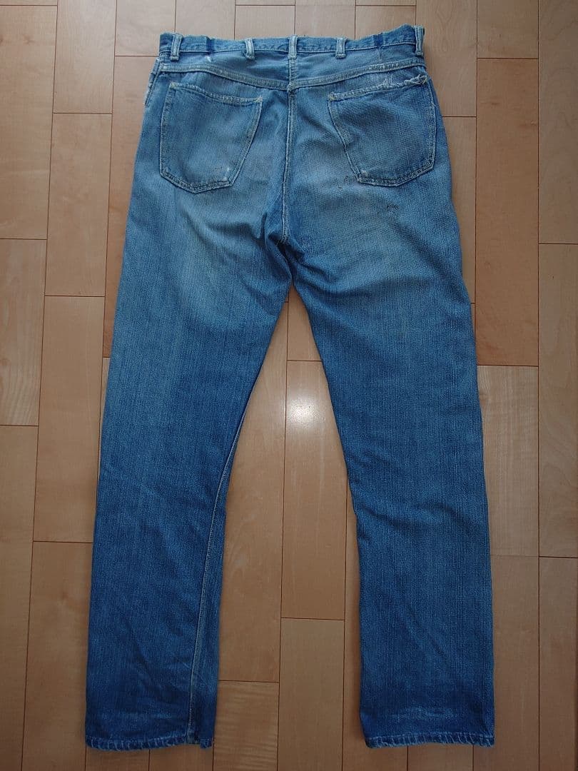 40s MONTGOMERY WARD 101セルビッチデニム ドーナツボタン