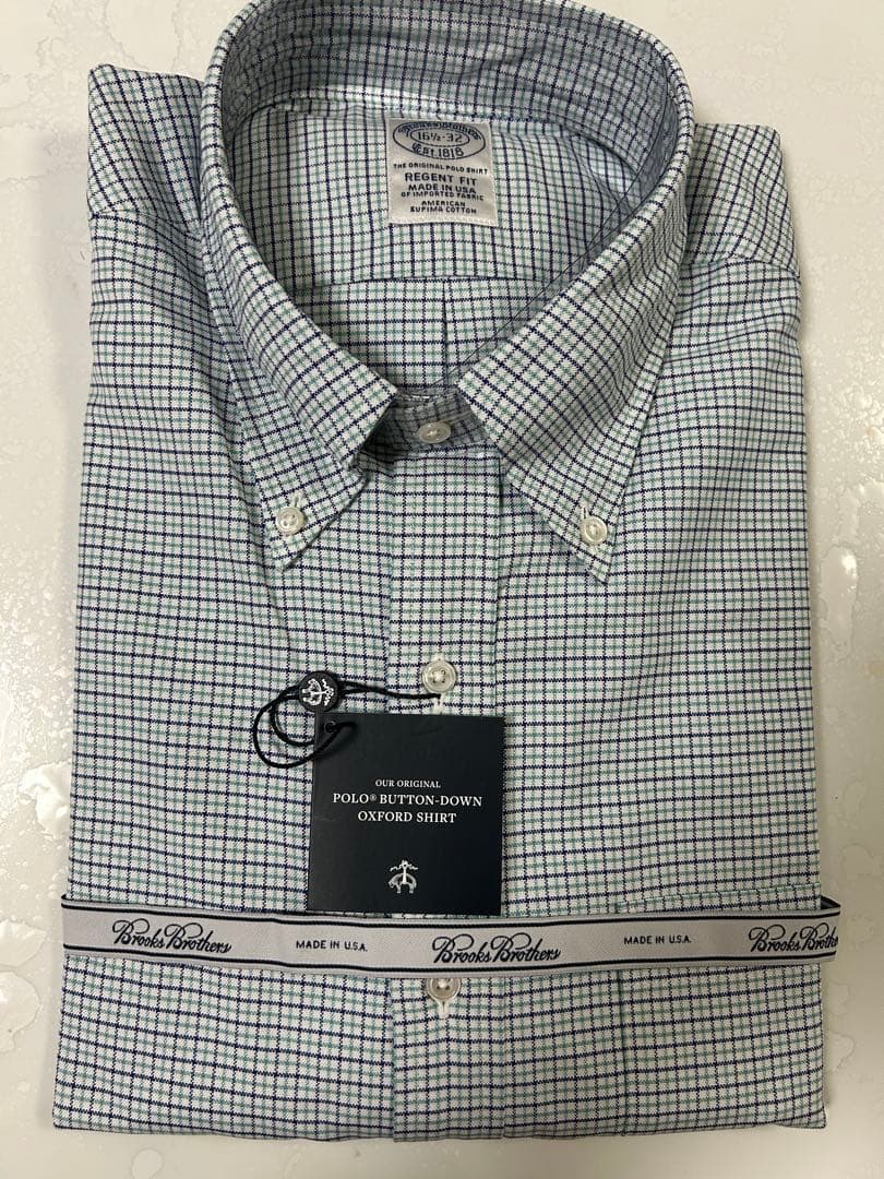 Polo Button-Down Oxford Shirt スーピマコットンL・Brooks Brothers