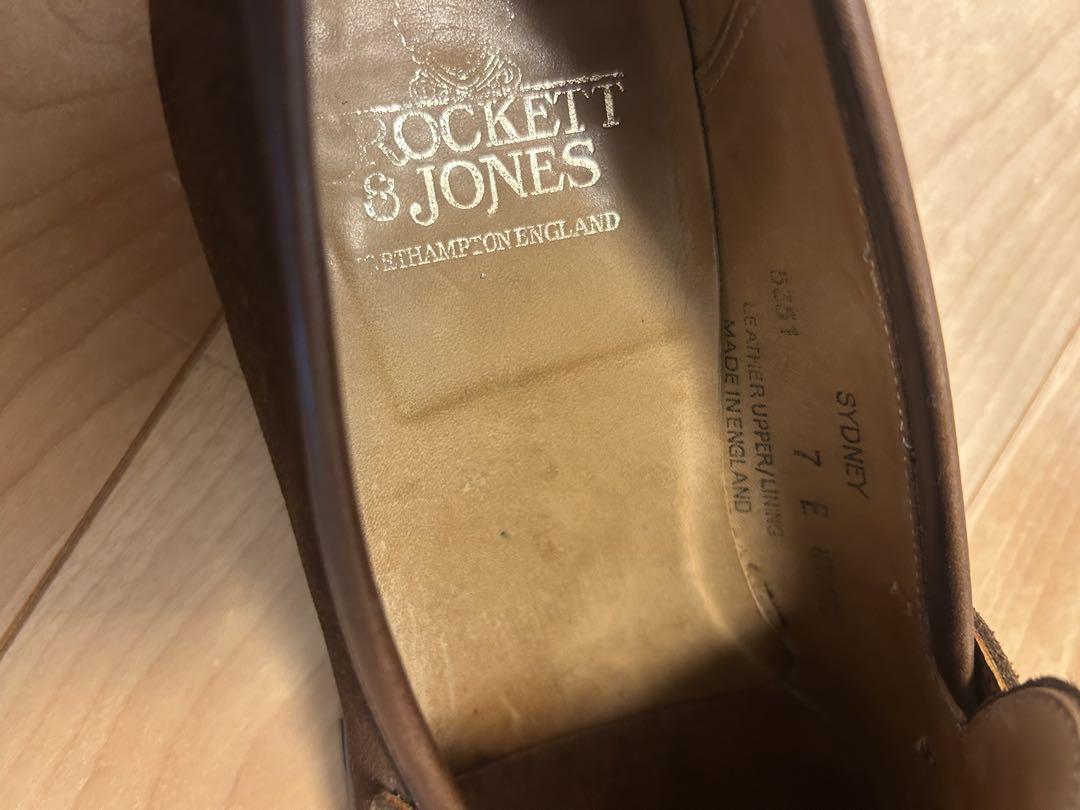 CROCKETT&JONES SYDNEY スエード 7E ペニーローファー