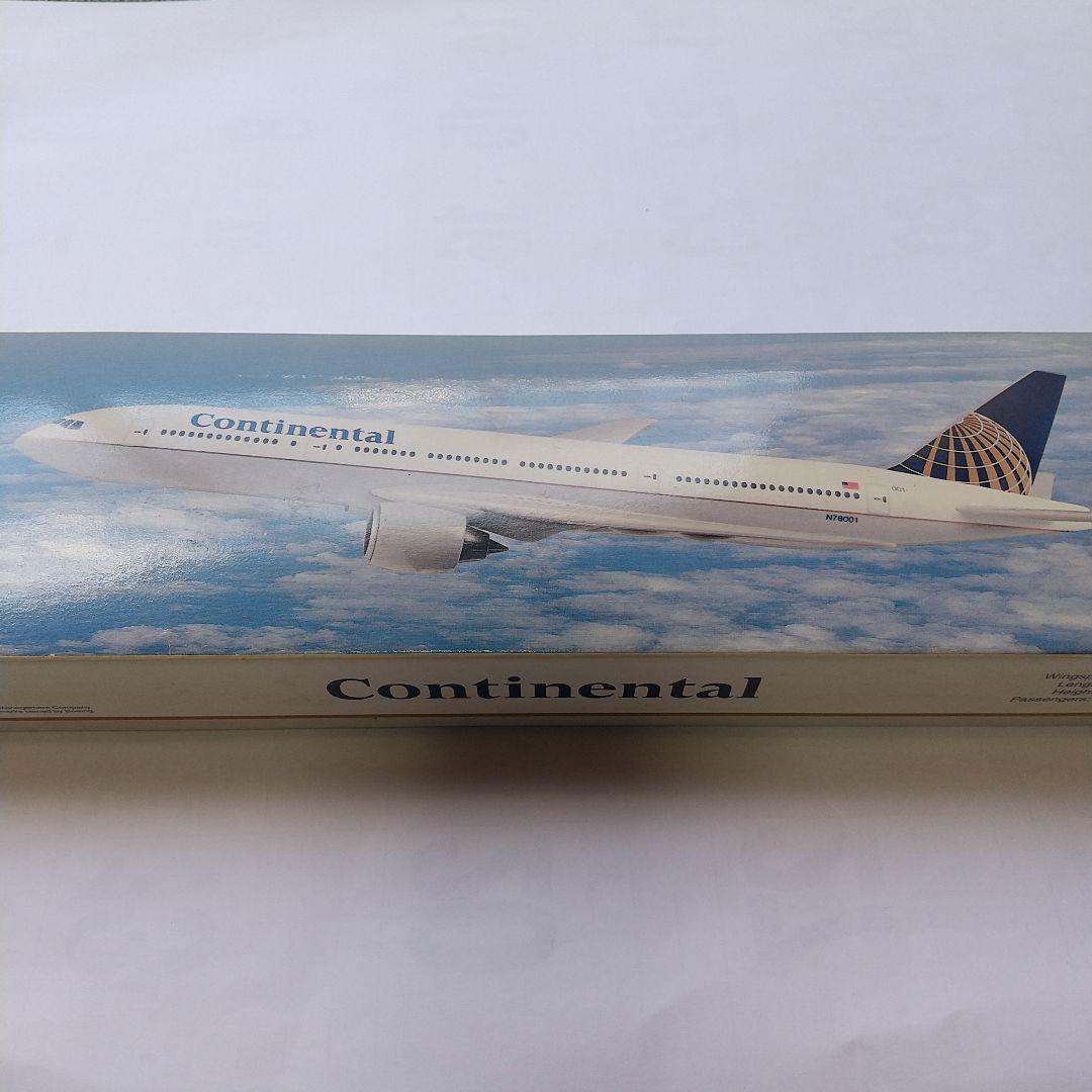 コンチネンタル航空 ボーイング777 模型