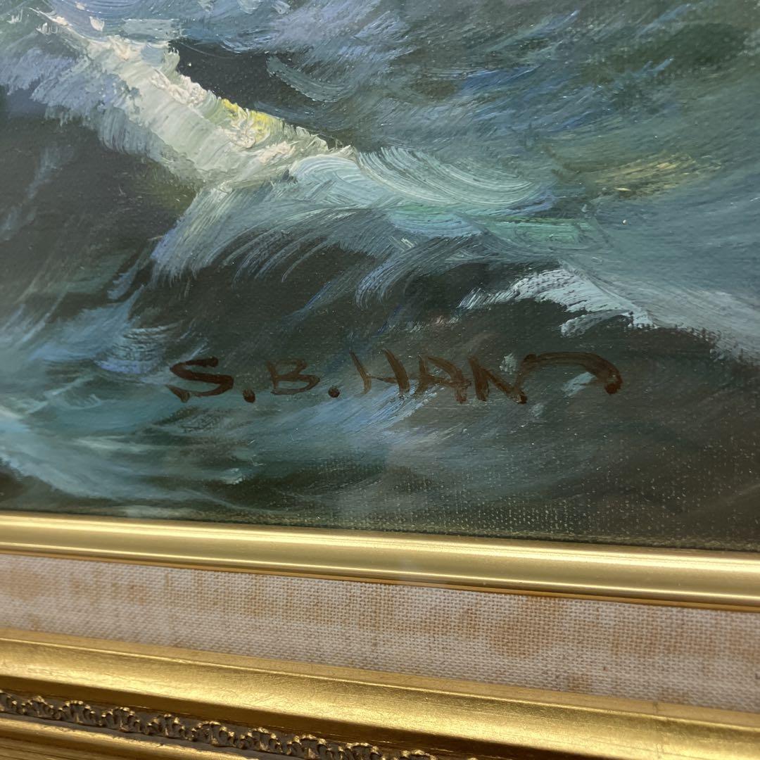 油絵 額縁あり