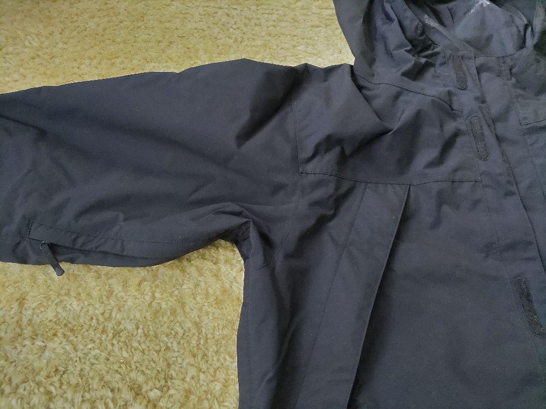 THE NORTH FACE スクープジャケット黒 キッズ150　美品