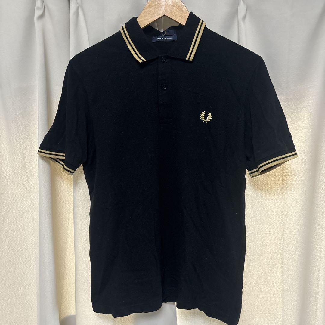 FRED PERRY ポロシャツ　M12　イングランド製　40