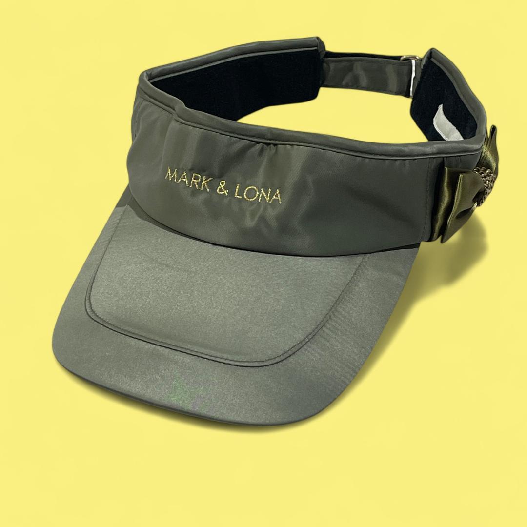美品★MARK & LONA マークアンドロナ バイザー Sレディース ゴルフ