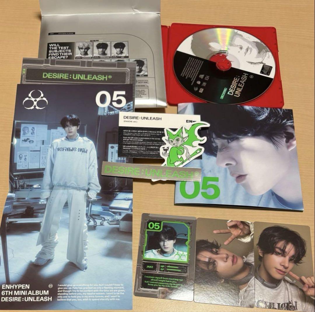 ENHYPEN DRSIRE:UNLEASH ジェイク新品 シリアル10枚付き DESIRE : UNLEASH [YOU Ver.] (Signed Exclusive) - ENHYPEN Store