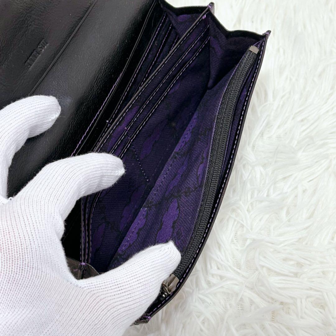【アバンダンティア】ANNA SUI アナスイ 長財布 がま口